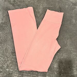 NWT Hard Tail Y2K Rolldown Bootcut Flare Yoga Pant Legging Baby Pink Size Medium